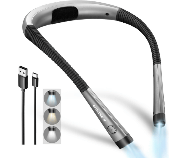 Book Light for Reading - LED Neck Reading Light