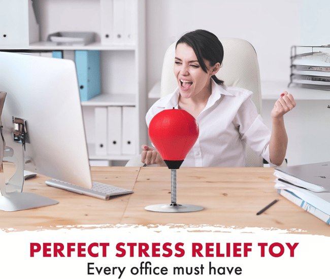 Desktop Punching Bag – Relieve Stress at Your Desk