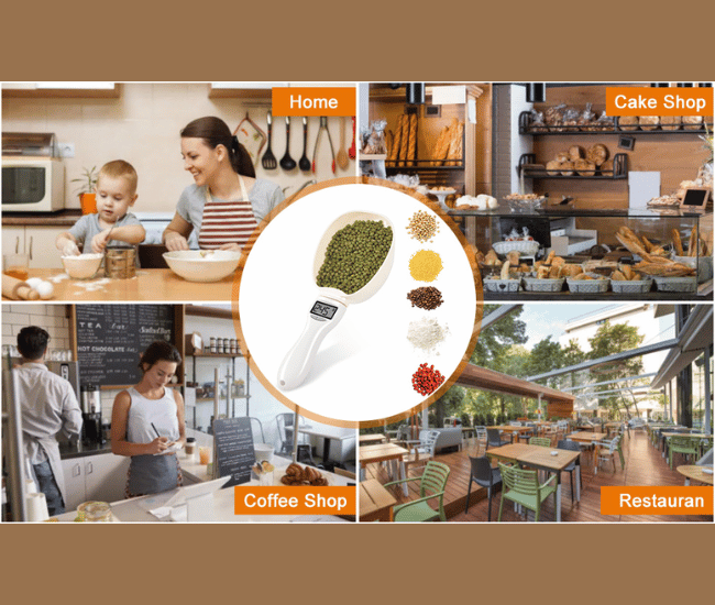 Digital Measuring Spoon – High-Precision Food Scale with LCD Display for Kitchen and Pet Food