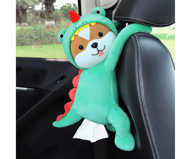 Dinosaur Plush Tissue Box Cover