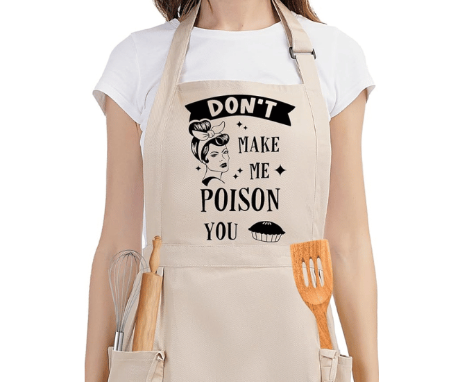 Funny Kitchen Apron For Women