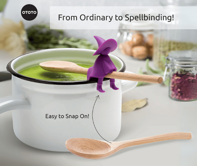 Funny Spoon Holder & Steam Diverter