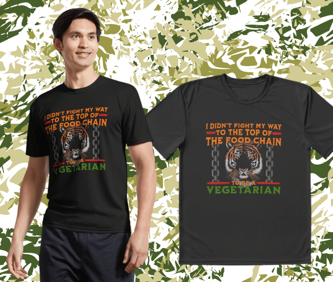 I Didn't Fight My Way to the Top of the Food Chain to Be a Vegetarian