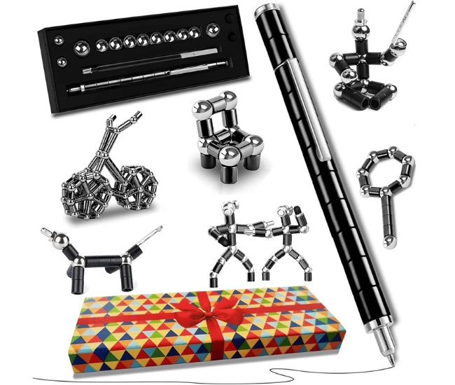 Magnetic Fidget Pen – Multifunctional Writing Tool & Stress-Relief Toy for Teens & Adults