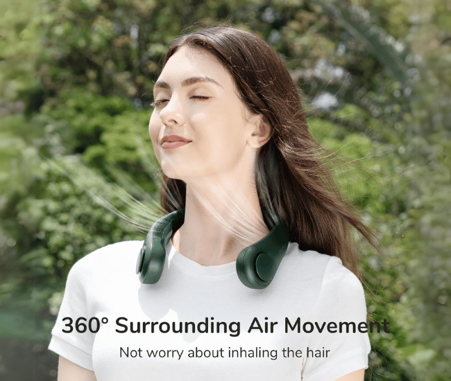 Portable Bladeless Neck Fan