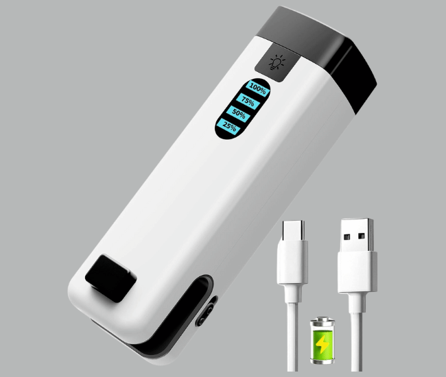 Rechargeable Mini Bag Sealer with Flashlight