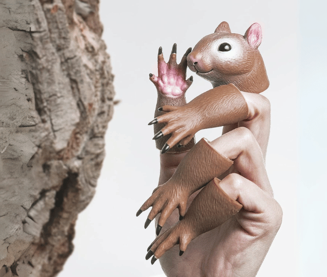 Squirrel Finger Puppet – Adorable Mini Puppets for Interactive Play and Storytelling
